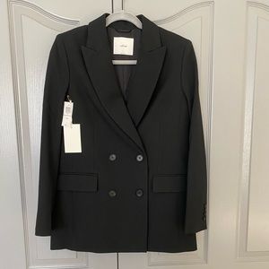 NWT Aritzia New Margaux black blazer Size 2